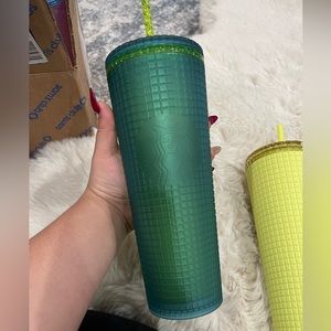 Green Starbucks Tumbler